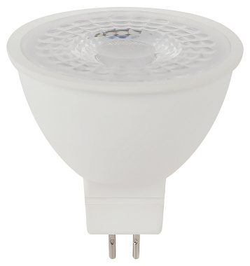 Лампа светодиодная GU5.3  8Вт 6000К 170-265В линзованная софит холод. белый свет ЭРА Б0054940