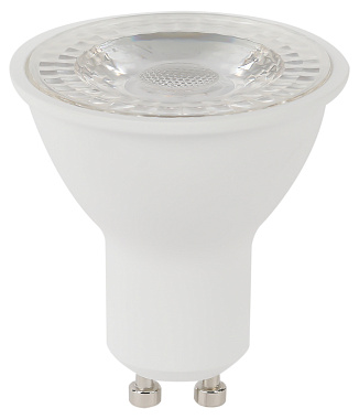 Лампа светодиодная GU10  8Вт 2700К 170-265В линзованная софит тепл. белый свет ЭРА Б0054941
