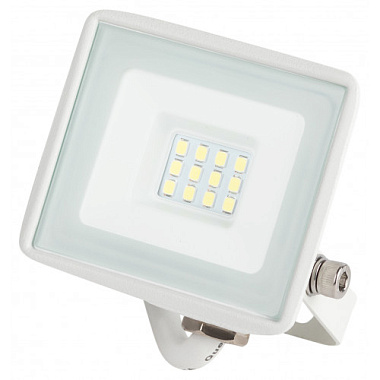 Прожектор светодиодный уличный ЭРА  10Вт 6500K 800Лм IP65 белый Б0054639