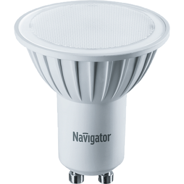 Лампа светодиодная GU10  5Вт 3000К 176-264В рефлектор Navigator 94 264