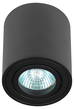 Светильник настенно-потолочный спот ЭРА OL21 BK MR16/GU10, черный, поворотный Б0054393