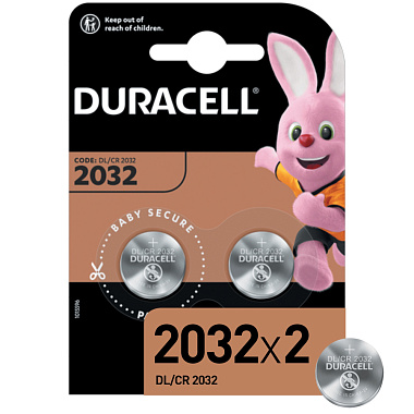 Элемент питания Duracell CR2032-2BL Б0037273