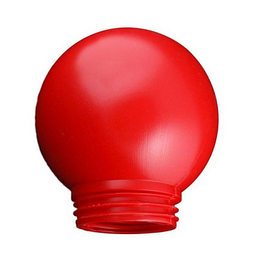 Рассеиватель d-150 мм (шар пластик) красный