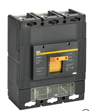 Автоматический выключатель 3P 800А 35kA с электр. расцепителем MP 211 ВА88-40 IEK