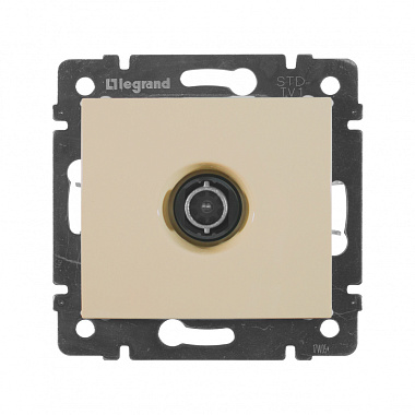 Розетка 1 СП TV механизм Legrand Valena слоновая кость