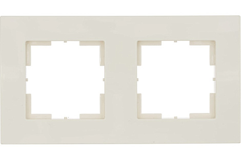 Рамка 2-постовая Кунцево-Электро Аксиома слоновая кость
