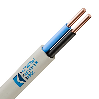 ПУНП 2х1,5 Провод бытовой плоский белый ГОСТ (ККЗ)