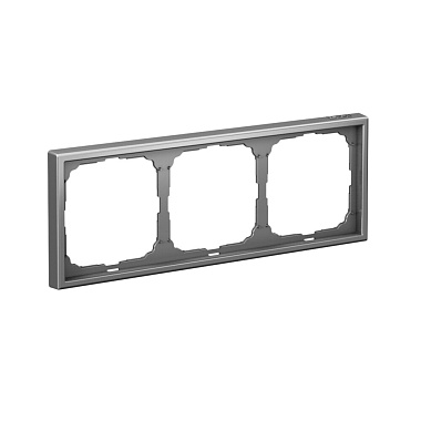 Рамка 3-постовая универсальная SE ArtGallery сталь