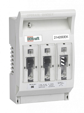 ПВР горизонтальный 160А 3ф отключение ПВР-102 DEKraft