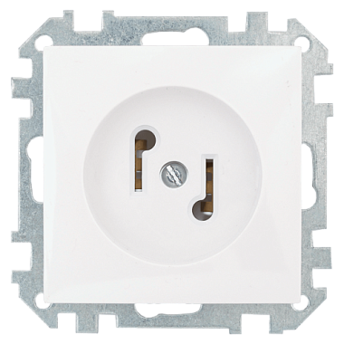 Радиорозетка 1 СП механизм Bylectrica Стиль белый