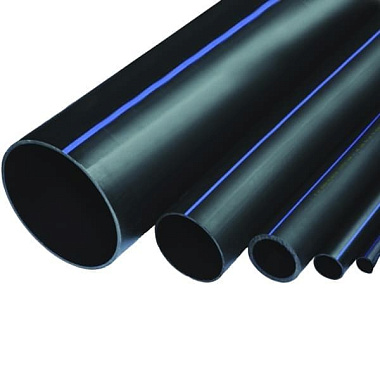 Труба ПВХ гладкая D=32мм легкая (20х3метра) Рувинил черная
