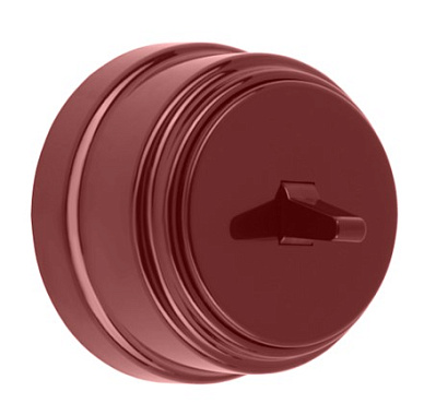 Выключатель 1 ОП 10А Bylectrica Ретро коричневый