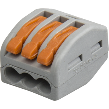 Зажим безвинтовой 3х(0,08-2,5) с рычагами (5шт/упак) Navigator 71 787