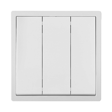 Выключатель 3 СП 10А Bylectrica Carre белый