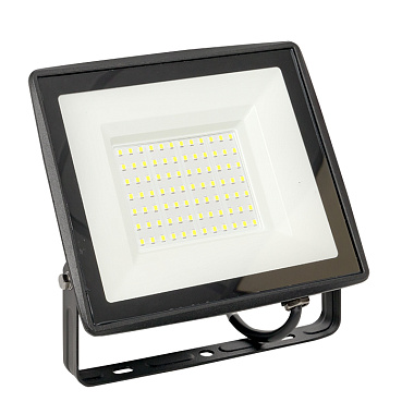 Прожектор светодиодный  75Вт 6500К IP65 5600Лм черный EKF Basic