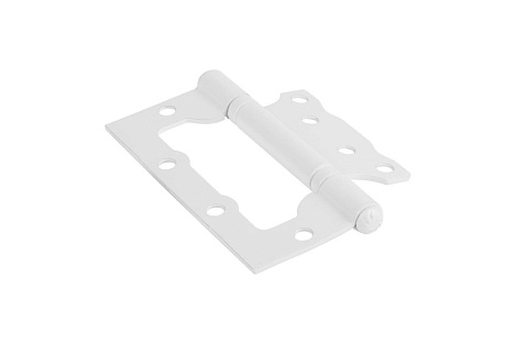 Петля накладная универсальная 100 белая Четыре Сезона