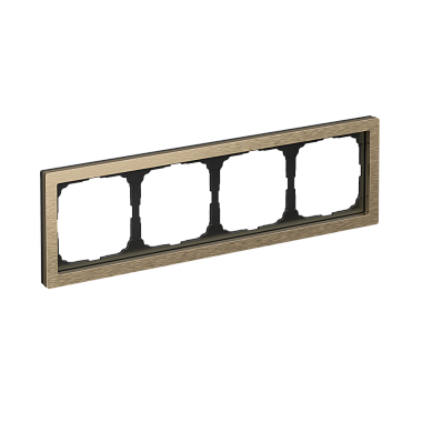 Рамка 4-постовая металл SE ArtGallery Pure латунь