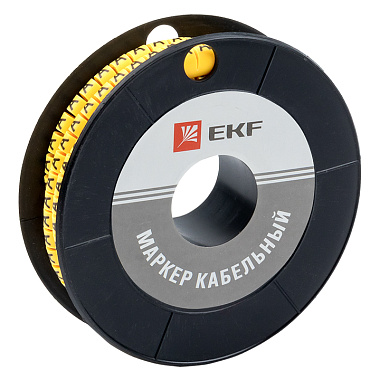 Маркер кабельный 4,0 мм2 "N" (500 шт.) (ЕС-2) EKF PROxima