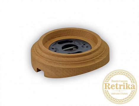 Рамка 1-постовая на бревно 220мм Retrika "Сосна"