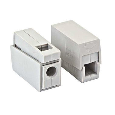 Зажим безвинтовой 1х(1,0-2.5) проходной 224-111 СМК EKF