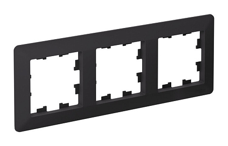 Рамка 3-постовая SE AtlasDesign Air карбон/дымчатый черный