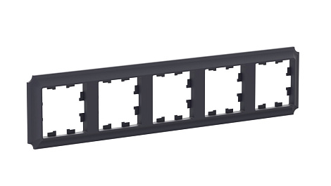 Рамка 5-постовая SE AtlasDesign Antique карбон