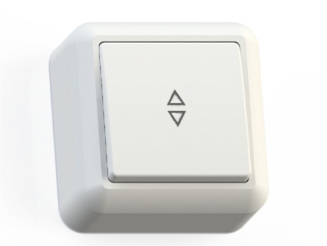 Переключатель 1 ОП 10А Кунцево-Электро Оптима белый