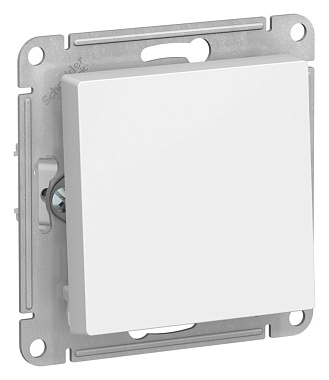 Выключатель 1 СП 10А кнопочный механизм SE AtlasDesign лотос