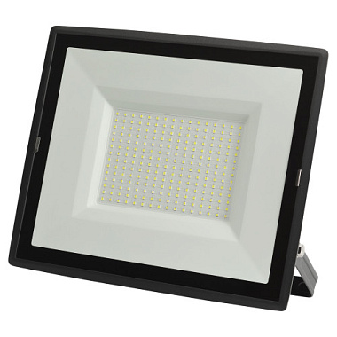 Прожектор светодиодный 200Вт 6500К IP65 16000Лм черный ЭРА Б0052028