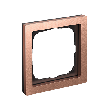 Рамка 1-постовая металл SE ArtGallery Pure медь