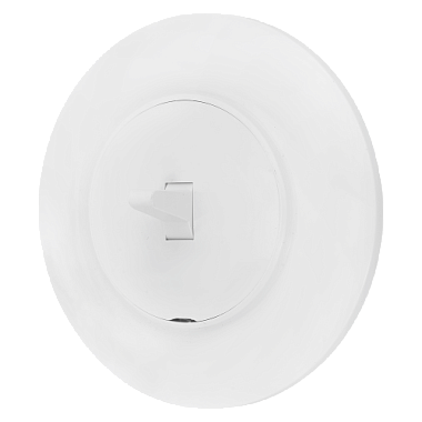 Выключатель 1 СП 10А круглый Bylectrica Прованс бежевый