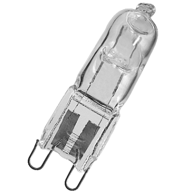 Лампа галогенная G9 60Вт 220В капсула прозрачная HCS CL Foton Lighting