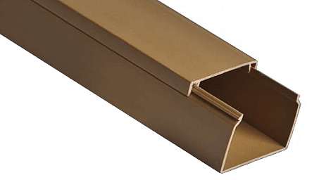 Кабель-канал  80х60х2000 коричневый Рувинил