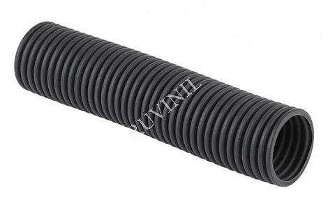 Труба гофр.50мм FRHF с зондом легкая безгалогенная трудногорючая Рувинил