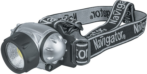 Фонарь налоб. 1 COB LEDx1Вт, 3 реж., блист. Navigator 61 437