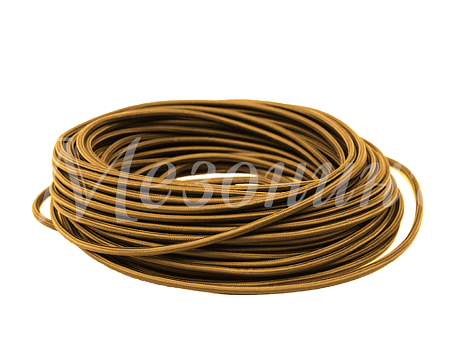 Ретро провод круглый 2х0,75мм МезонинЪ бронза