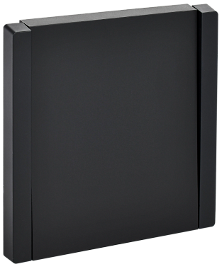 Выключатель 1 СП 10А с самовозв. IEK FP110 Forte&Piano черный