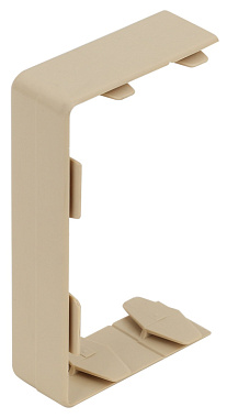 Переходник для РКК-100х60 и 100х40 соединительный Рувинил бежевый