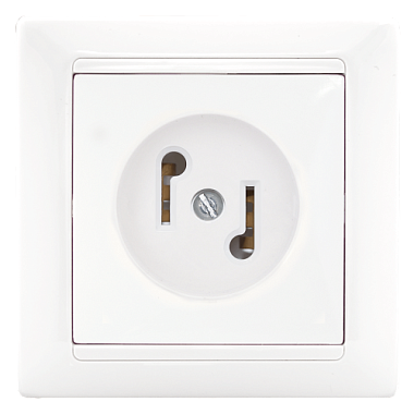 Радиорозетка 1 СП Bylectrica Стиль белый