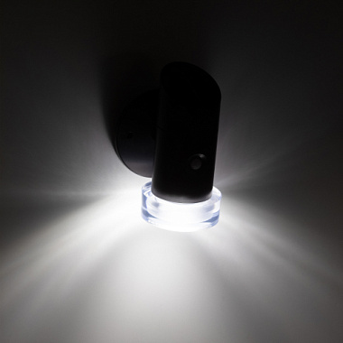 Светильник уличный на солнечной батарее Элегант настенный с ДД RGB 10LED ЭРА Б0057595