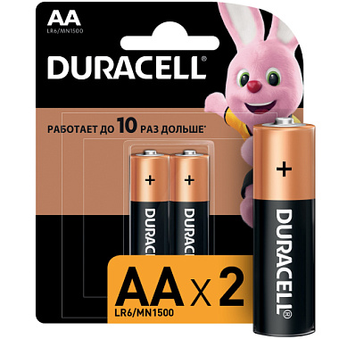 Элемент питания Duracell LR6-2BL BASIC CN Б0026814