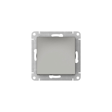 Переключатель 1 СП 10АХ перекрестный сх.7 механизм безвинт. зажим SE AtlasDesign сталь