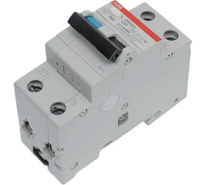 Диф. автомат 2P 20А 30мА тип АC х-ка C 6,0кА DSH201 ABB