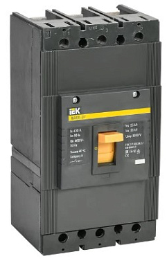 Выключатель автоматический 3P 400А 35kA ВА88-37 IEK
