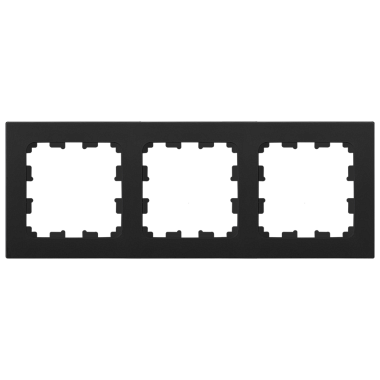 Рамка 3-постовая Bylectrica Astrum карбон