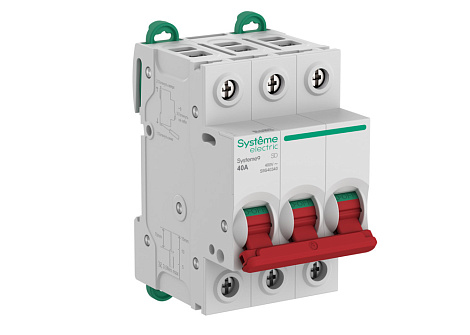 Выключатель нагрузки 3P  40A ВН SE Systeme9