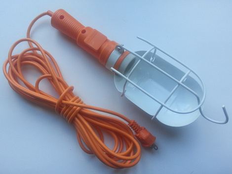 Переноска 60Вт 36/42В 20м с решеткой (РВО-42)