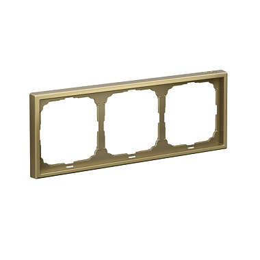 Рамка 3-постовая универсальная SE ArtGallery золото