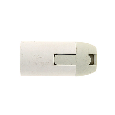 Патрон Е14 подвесной термостойкий пластик белый EKF PROxima