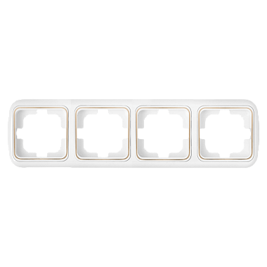Рамка 4-постовая Bylectrica Гармония Люкс